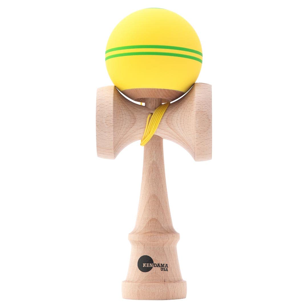 Kendama USAKaizen Dash Kendamas - Silk Matte Paint - (Viper) Yellow