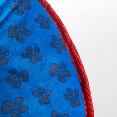 image for Idea Nuova Paw Patrol 19-Inch Toddler Folding Saucer Chair with Cushio