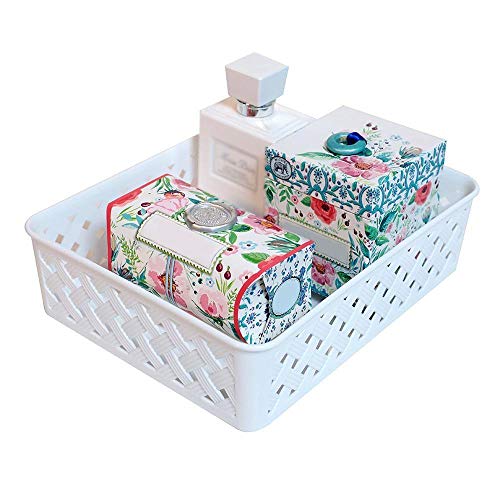 Cesto organizador Rattan 21x19x6,5cm