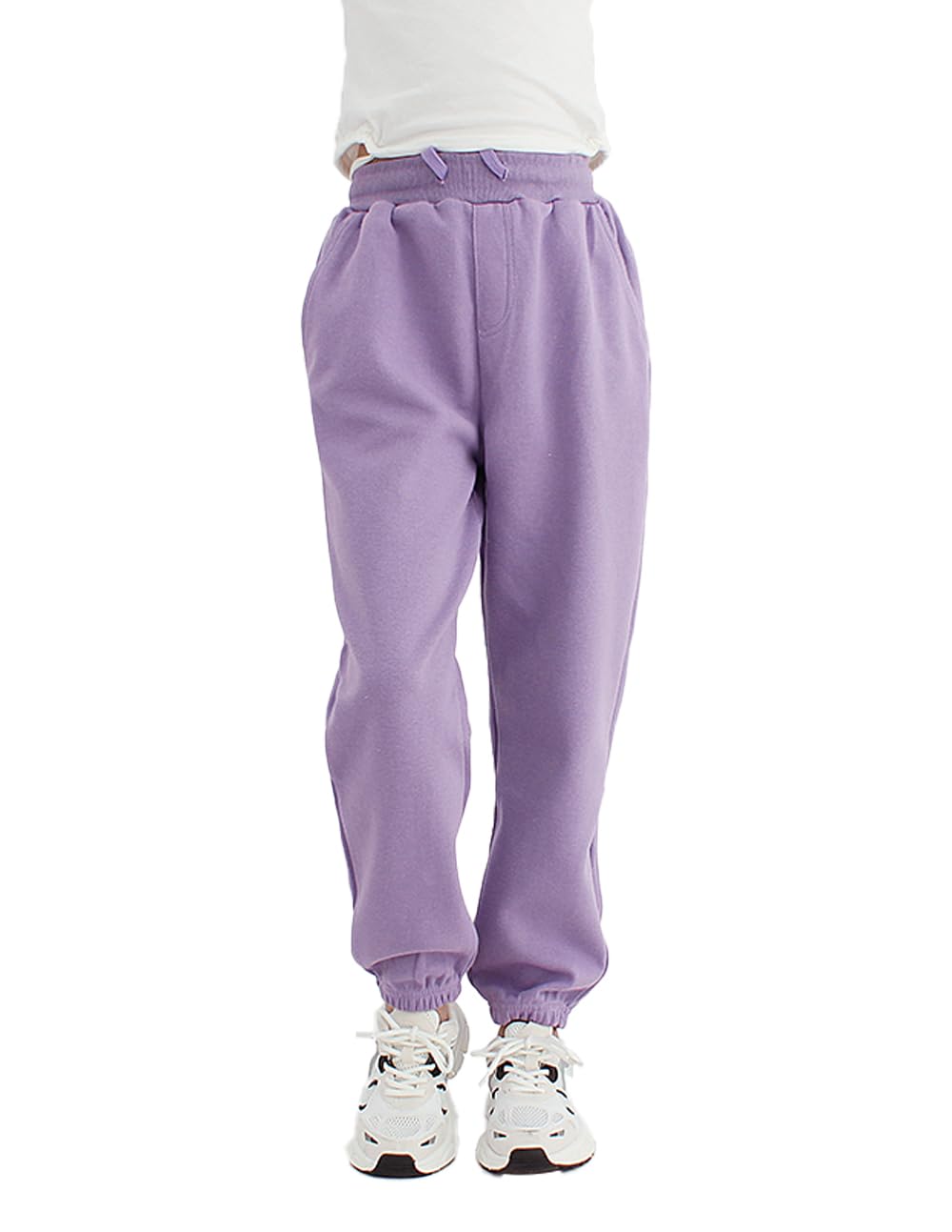 HahaNice Pantalones deportivos para niñas y niños, pantalones deportivos para niños de 5 a 12 años