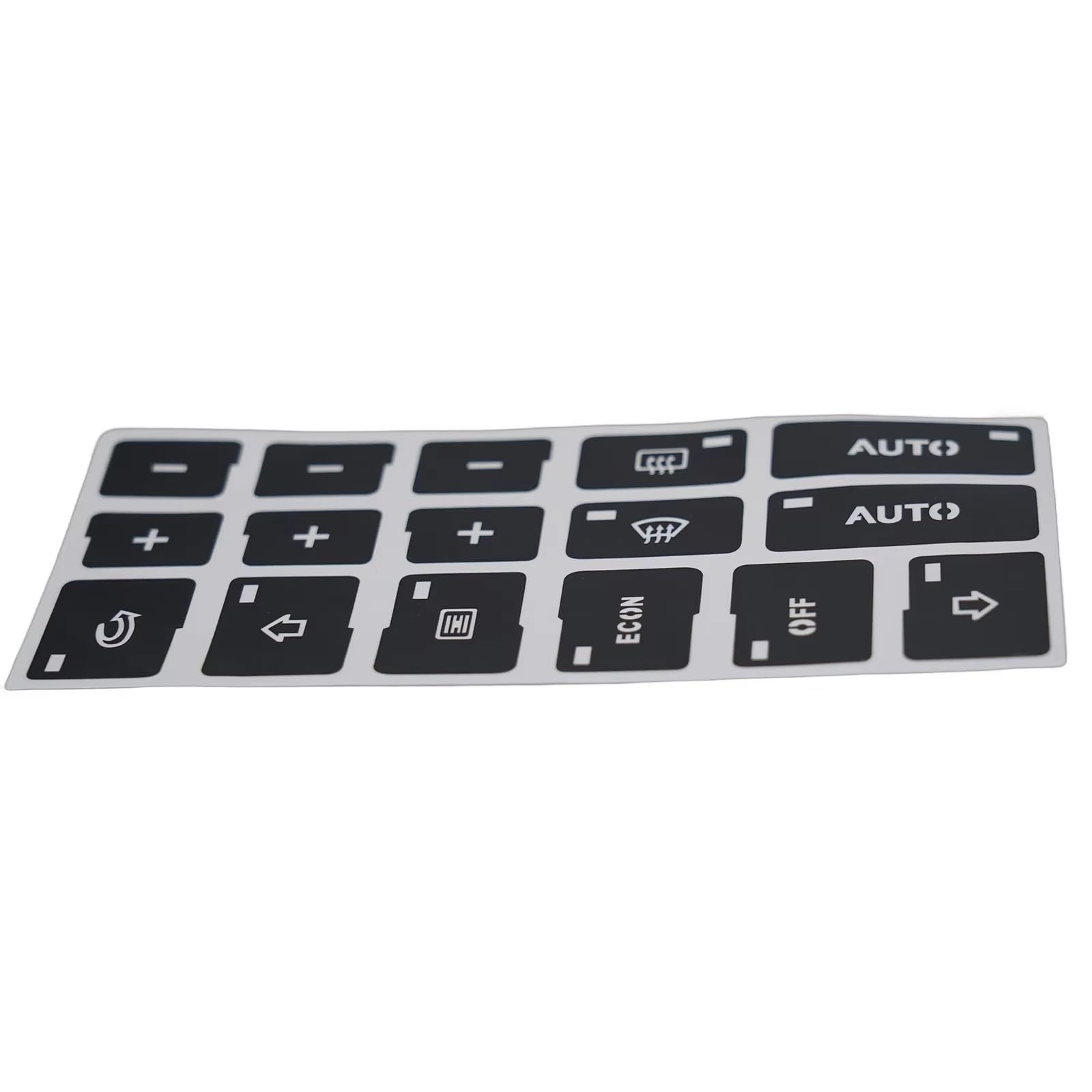 Button Compatible with A4 for B6 for B7 AC Climate Control Button Repair Restoration Decals Stickers