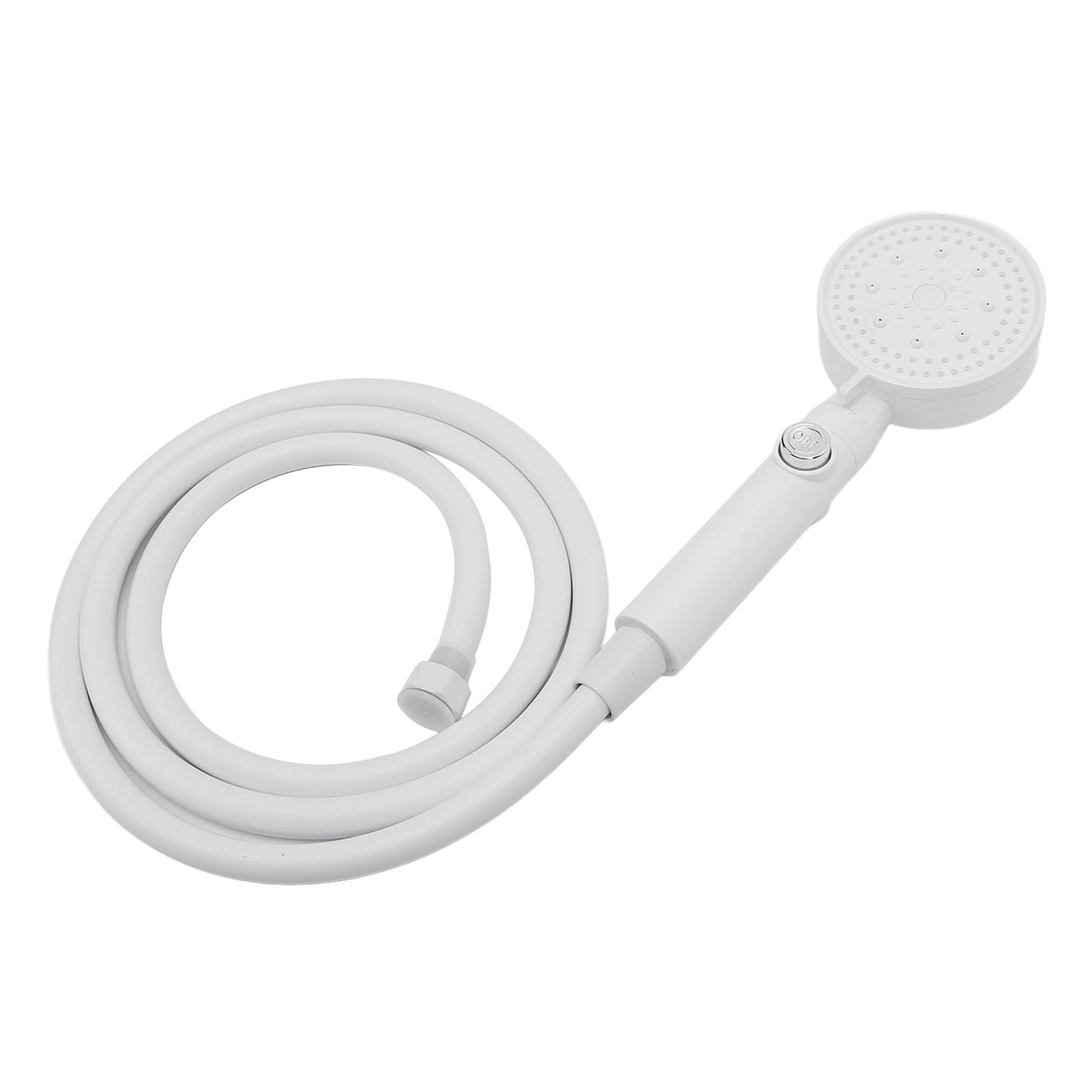 Set doccia portatile con pompa ricaricabile da 2600 mAh, a prova di perdite, ideale per campeggio, escursionismo, spiaggia e attività all'aperto. Materiale ABS.