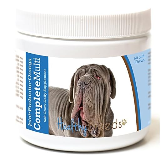 Healthy Breeds Neapolitan Mastiff All in One Multivitamin Soft Chew 60 Count