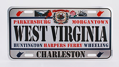 Dimension 9 Home Decorative Plate, West Virginia