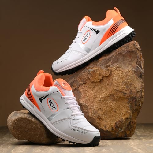 Image of Sports Cricket Shoes for Mens Dynamic Running Shoes for Men, Lightweight, Breathable Running Shoes, Authentic Running Shoe