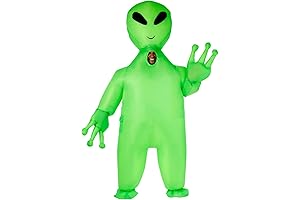 Alien Inflatable Costume Adult: Out of This World Disguise