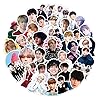 50PCS Korean Idol Team Style Stickers for Water Bottles,Waterproof Vinyl Decal for Teen Girl Adult Laptop Skateboard Phone Case Guitar Travel Case Bike Notebook #2