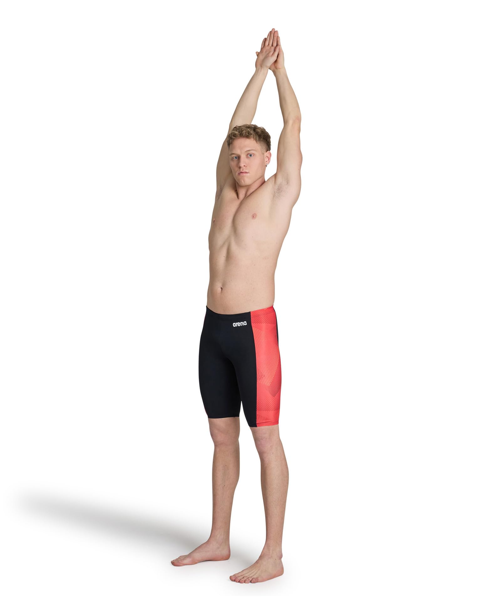 Arena Arena Performance Men's Halftone Swim Jammer Athletic Swimwear Professional Swimsuit Costume a Pantaloncino Uomo (Pacco da 1)