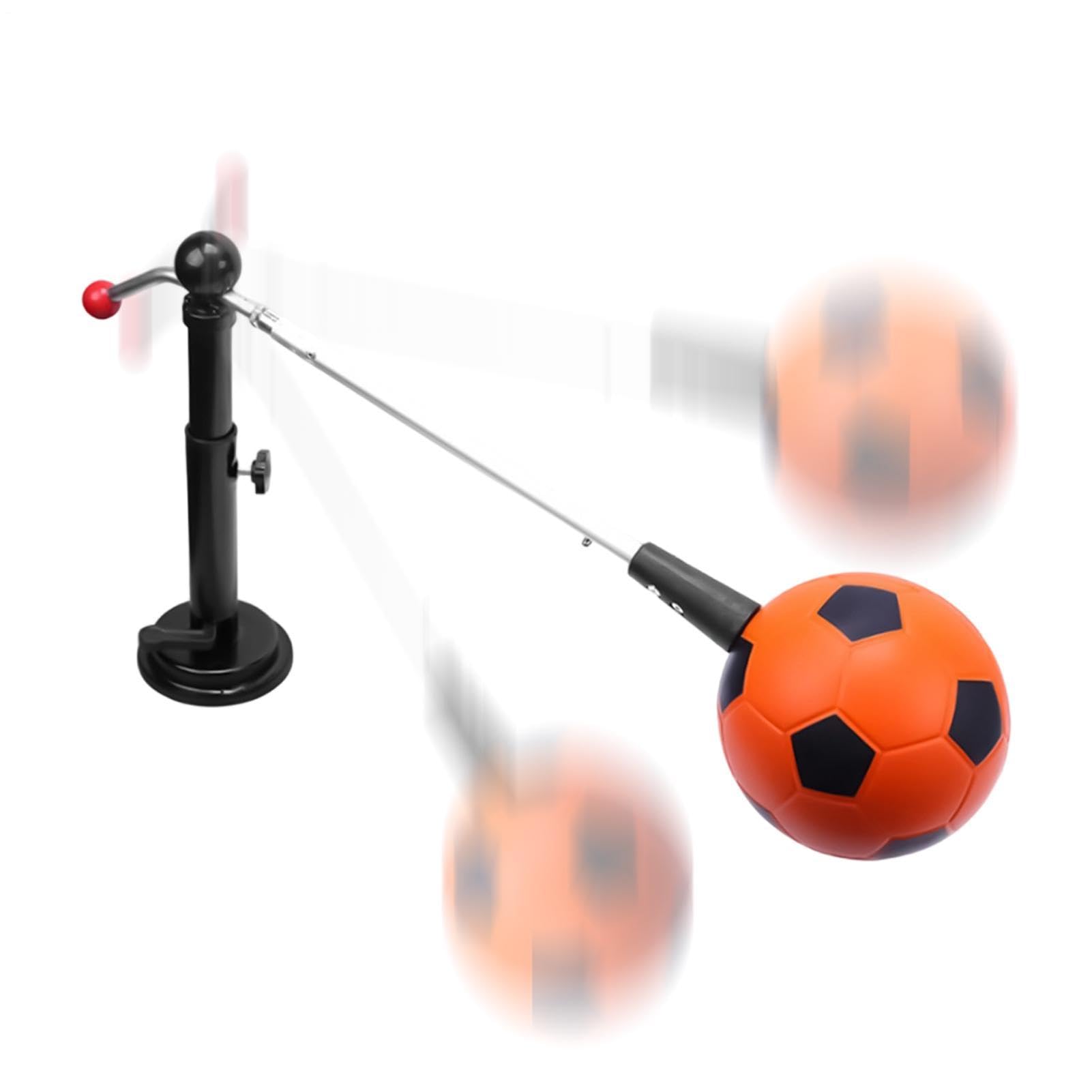 Fußball Trainingsball mit Ständer und Beweglichkeitstrainingsgerät | Outdoor Fußball-Jongliertrainer Geeignet für Erwachsene Frauen Männer Sportler Jugendliche drinnen und draußen Hof, Garten