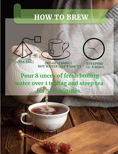 TETWIN - Spearmint Tea Bags, Natural Herbal Tea, 30 Teabags 1.5g/bag, Help Relaxation, Support Digestive Health - Image 5