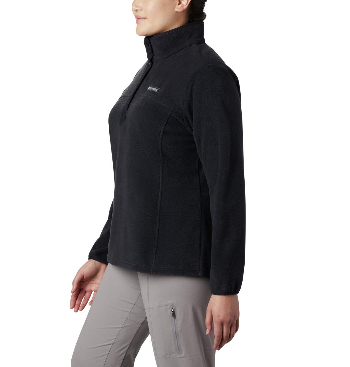 Columbia Benton Springs 1/2 Snap Pullover, Polaire Femme, Black, Taille XL