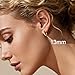M MOOHAM Hoop Earrings for Women - 14k Gold Plated Cartilage Hypoallergenic Mini Small Hoops Earrings for Women Jewelry 13mm