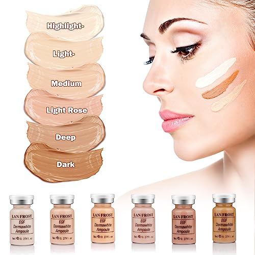 BB Facial Glow Serum Starter Kit Hyaluronic Acid Essence Foundation Skin Care...