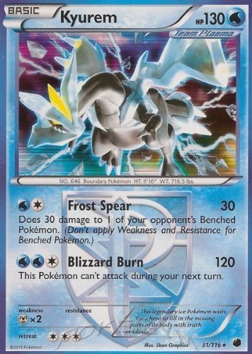 Pokemon - Kyurem (31/116) - Plasma Freeze - Holo
