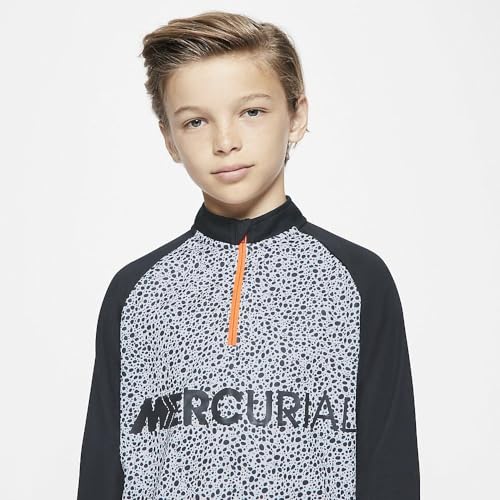 NIKE Cristiano Ronaldo Temporada 2020/21-CR7 B NK Dry ACDMY Dril TOPCV3075-010 Camiseta, Niño, Black/White, XL