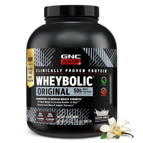 GNC AMP New Wheybolic Vanilla