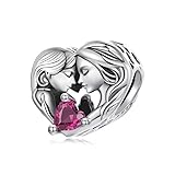 Charm in argento sterling 925, compatibile con braccialetto Pandora, normale, Metallo, Zirconie sintetico