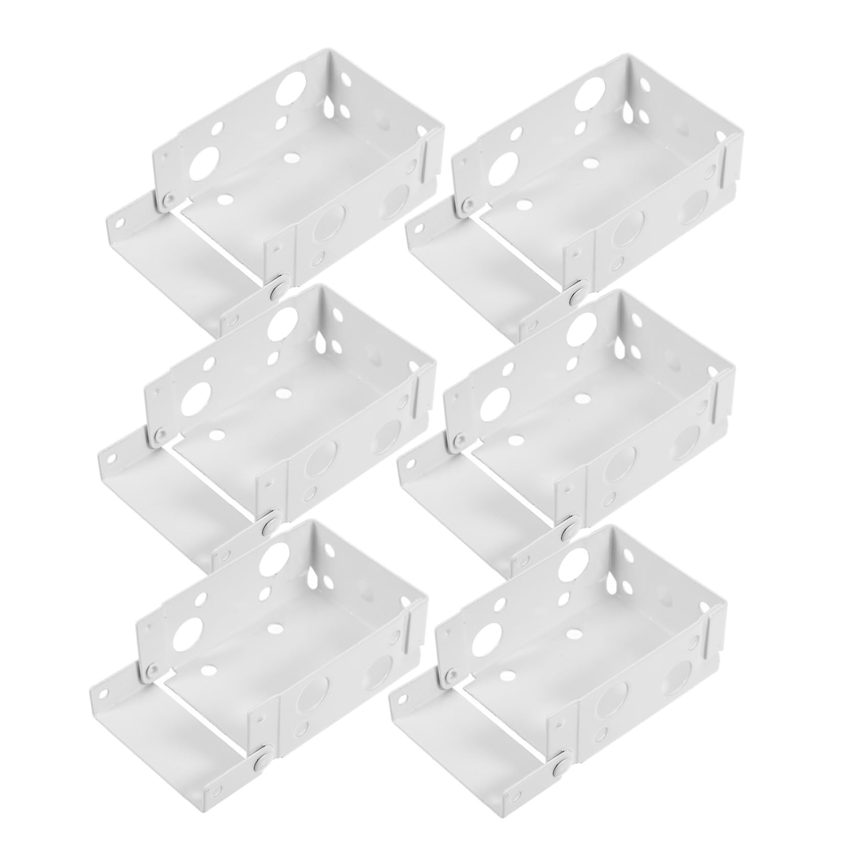 Supports de stores enrouleurs de fenêtres : lot de 6 fixations discrètes