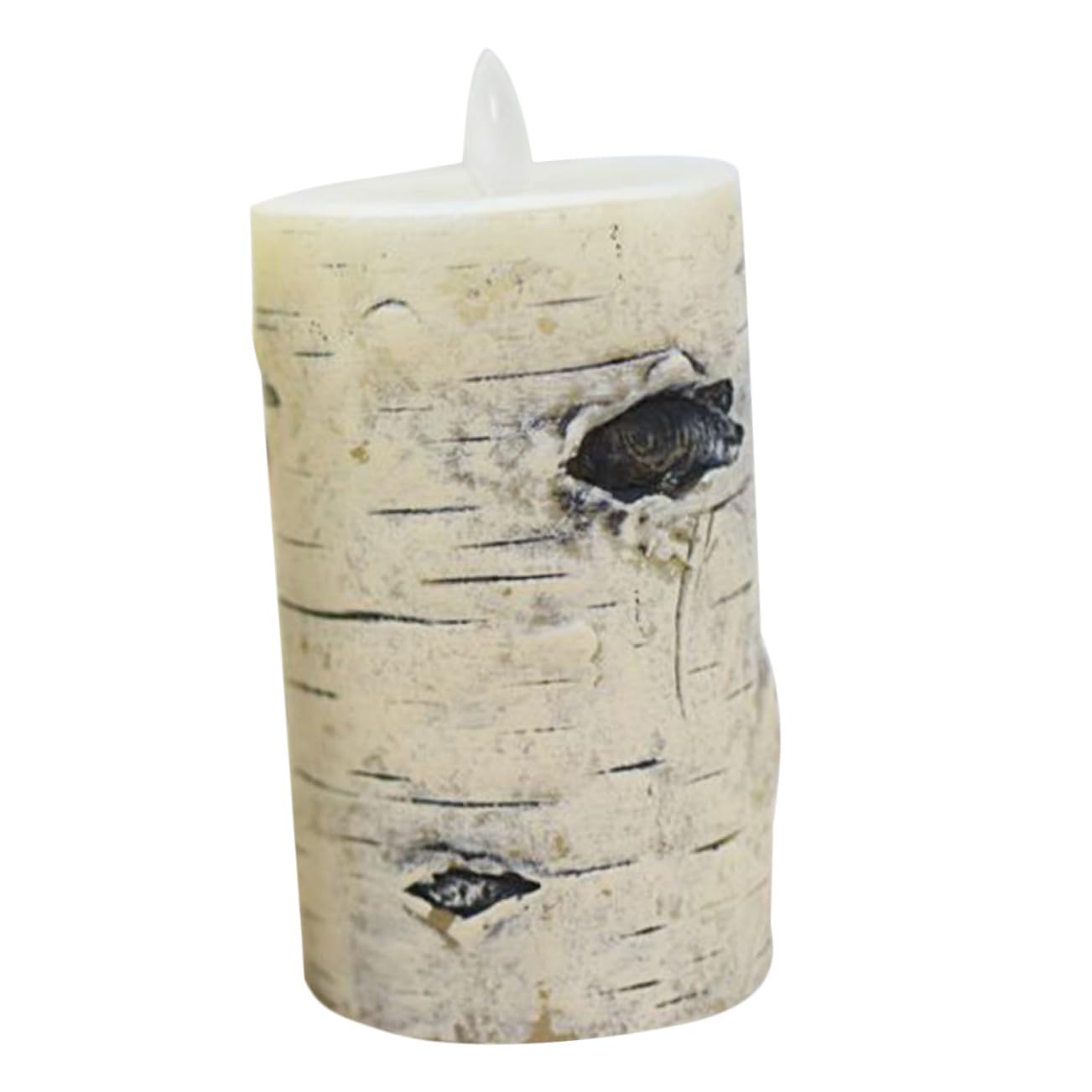 Lámpara de vela LED de abedul decorativa para el hogar 7