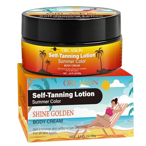 Image of Tanning Spray - Natural & Organic Ingredients, Self Tanner Spray, Body Skin Bronzer for Body, Deep Bronze Suitable for Swimming, Beach Climbing in Summer (Self-tanning cream)