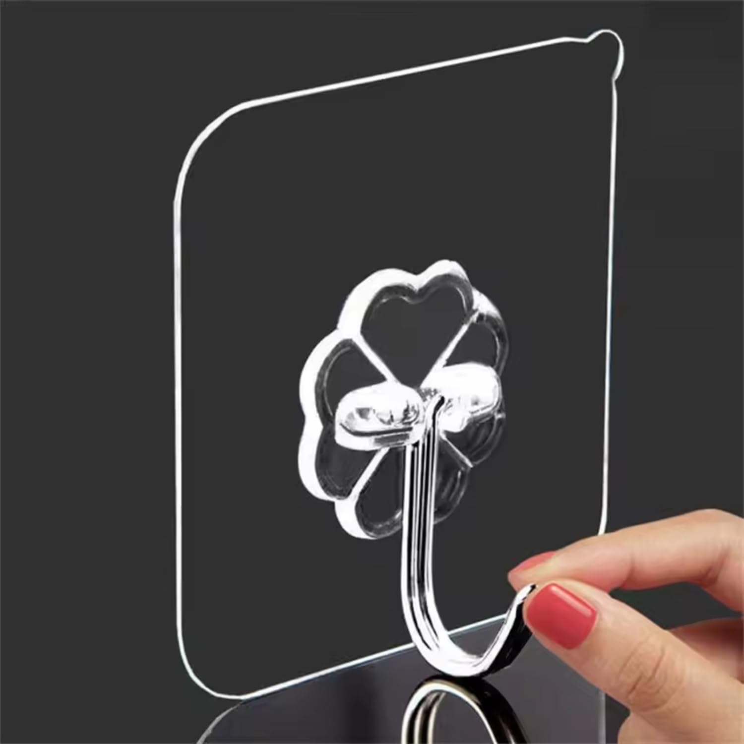 SHALVI Adhesive Hooks - No Drill Wall Hangers -7 SHALVI Adhesive Hooks - No Drill Wall Hangers -7