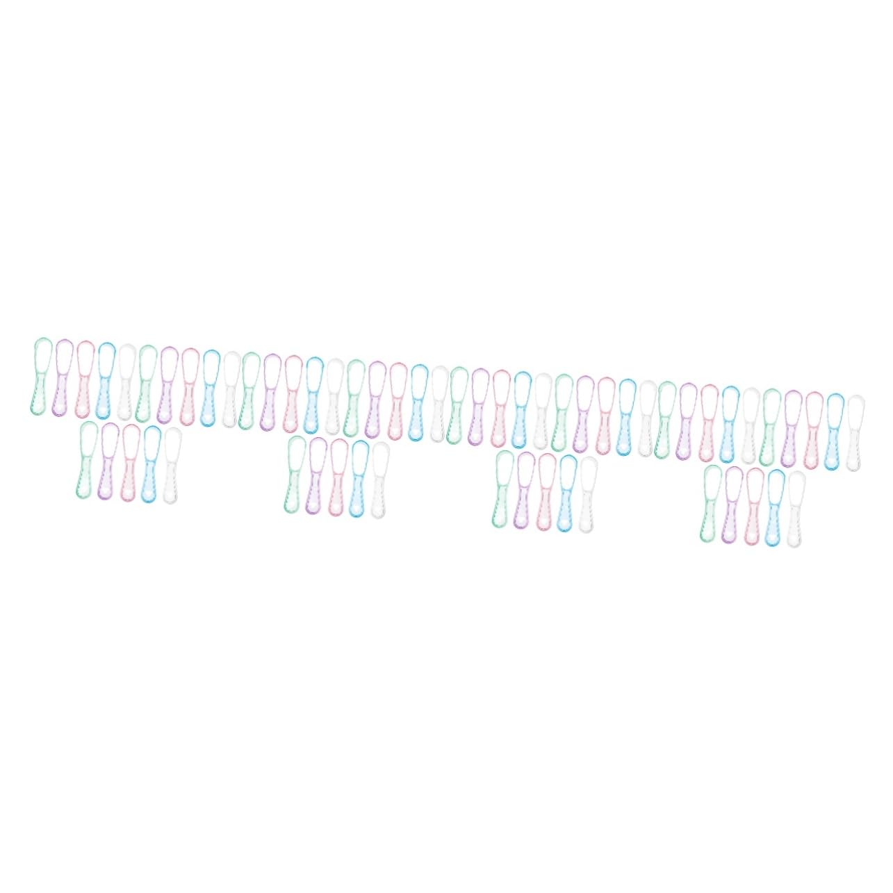 minkissy 60 Pz raschietto per lingua per l'igiene orale tongue scraper raschietto lingua raschietto per il rivestimento della lingua raschiare la lingua pulitore di lingua domestico Palmare