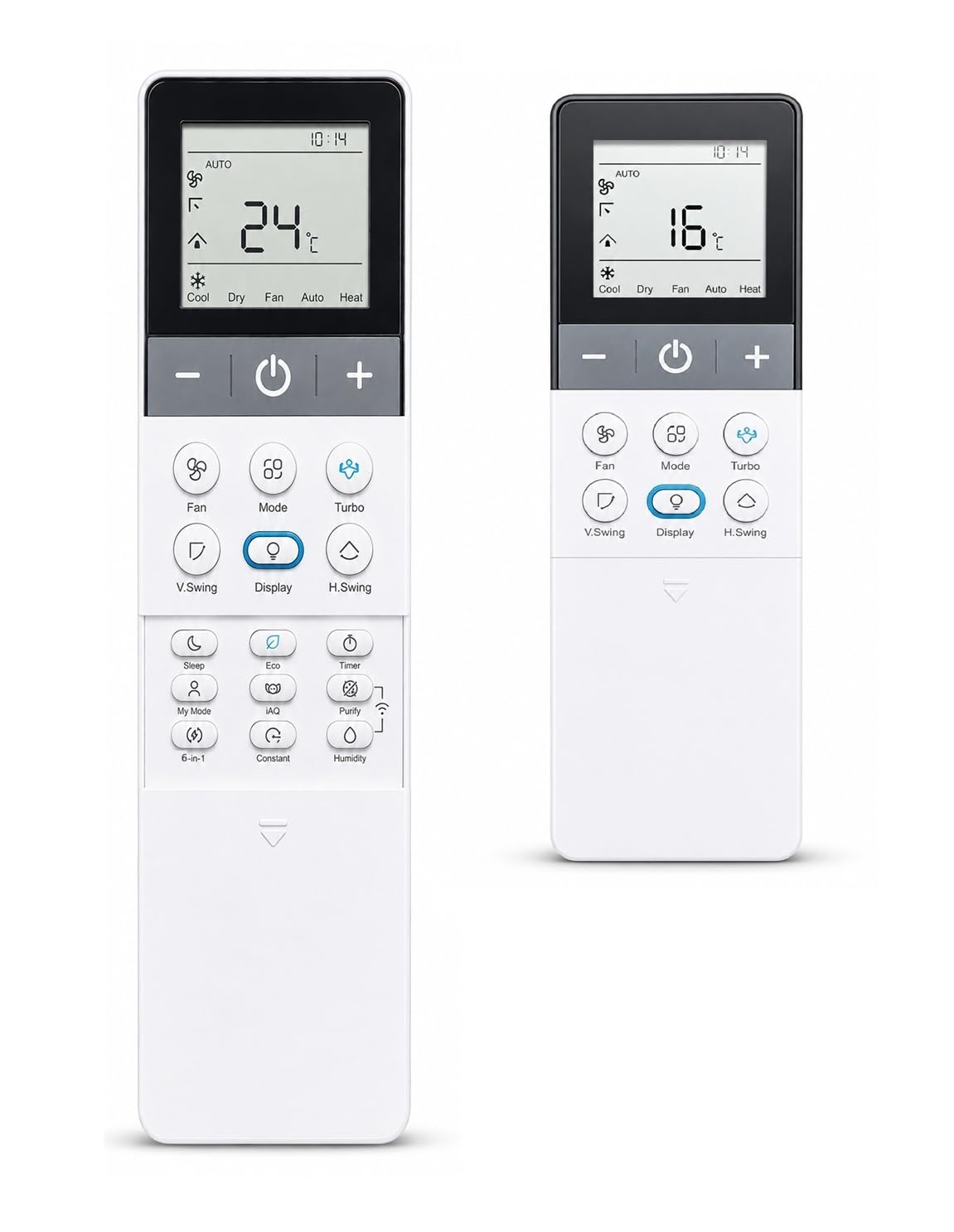 Compatible for Lloyd Inverter WiFi Split Ac Remote 1.5 2 Ton 3 Star 5 Star Model No. GLS12V5FOGSY GLS18V5FWGST, WiFi 6 in 1/Constant/Humidity Button-image-49