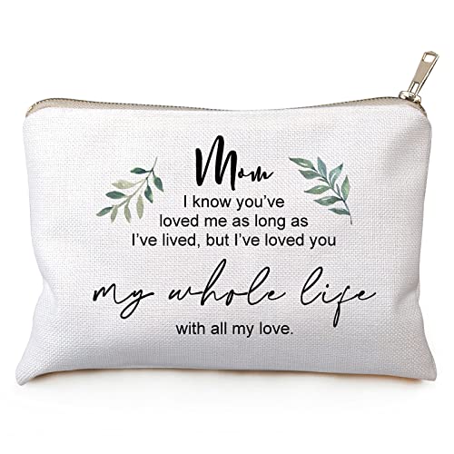 Mom Makeup Bag Gift, Gift for Mom, Gift for Friend, Mother