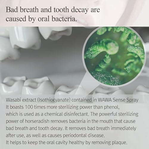 Rorobell Wawa Sense Spray Oral Care Mouth Freshener Fights Bad Breath ((1/3 Fl Oz (Pack Of 3))) #TOP2