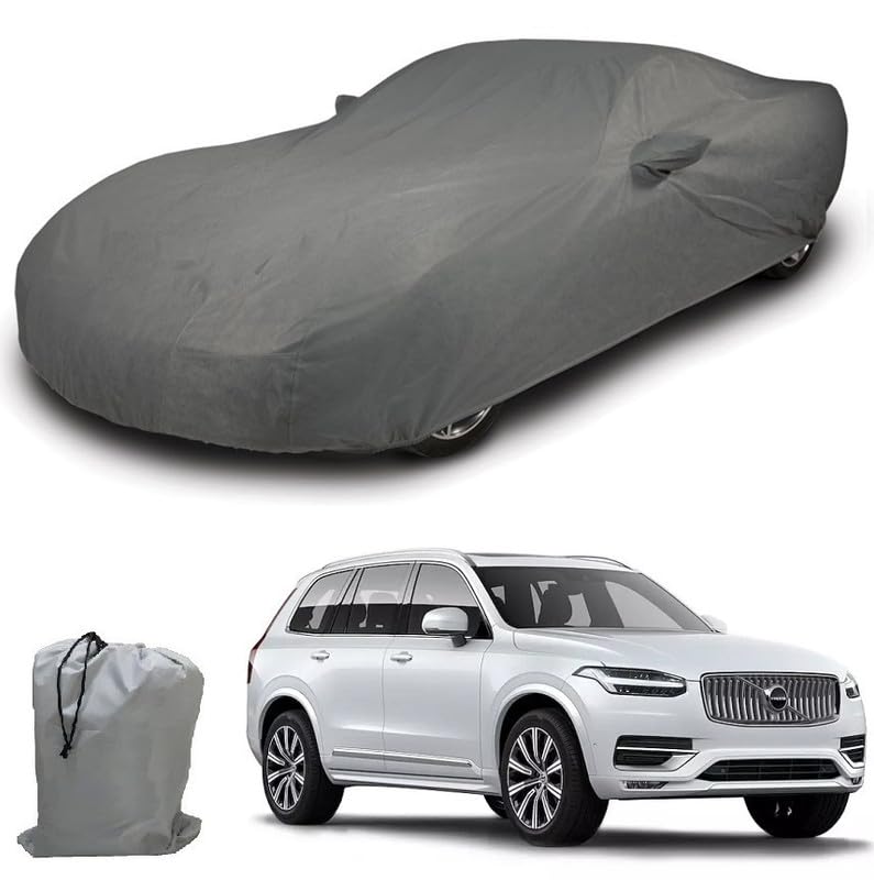 Image of ARCUATE Triple Layer Custom fit Car Body Cover for Volvo XC90 |Top Layer Dustrproof | Middle Layer Waterproof | Bottom Layer Scratch Protection | Outdoor Indoor Fabric