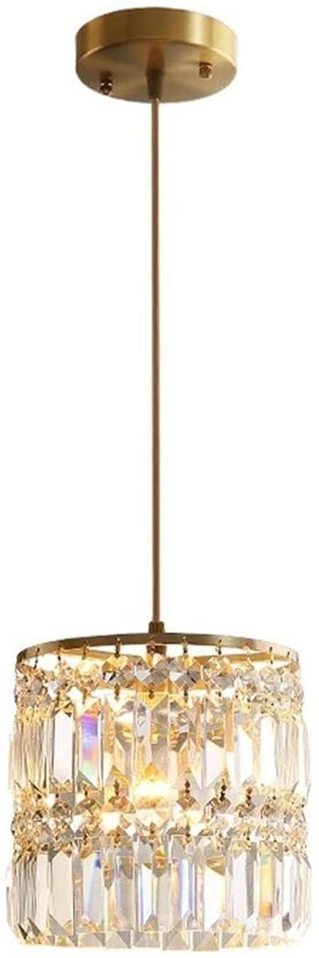 Lustre en cuivre 100% et cristal K9 pour une élégance intemporelle