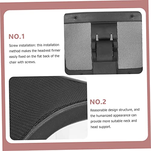 Appuie-tête de bureau ergonomique avec fixations robustes