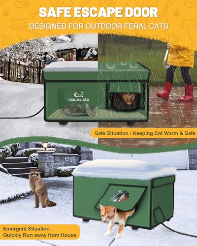 Stohot Premium Heated Cat House For Outside Cats thumb #3