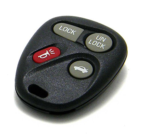 OEM Electronic 4-Button Key Fob Remote Compatible With Buick Chevrolet Oldsmobile Pontiac Saturn (FCC ID: ABO1502T, P/N: 16245100-29, 16245104)