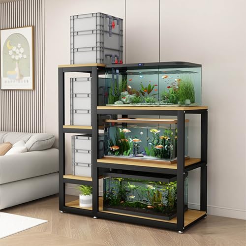 Support pour aquarium en métal robuste pour sécuriser vos grands bacs à reptiles