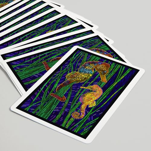 Juego de naipes Póker 52 cartas tamaño póker miniatura 5