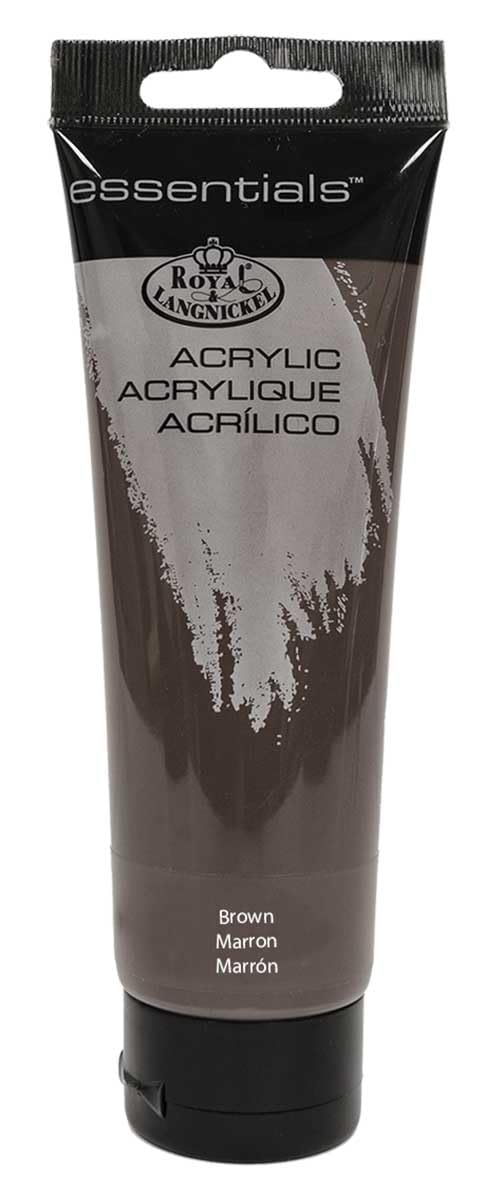 Royal & Langnickel Brown Essentials 120Ml Acrylic Paint