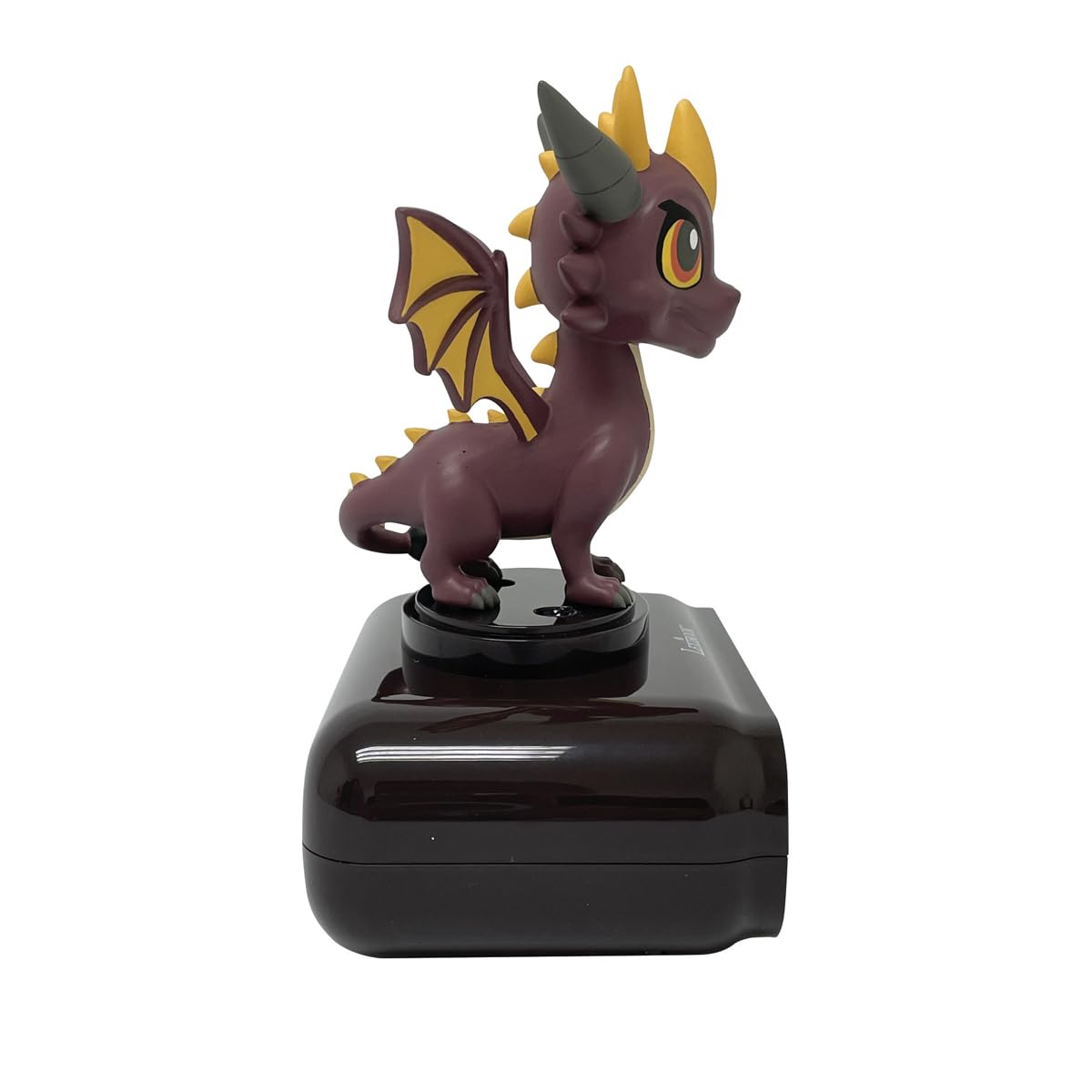 LEXIBOOK, Despertador - Luz Nocturna Dragón con Efectos sonoros, Negro, RL800DRALXB
