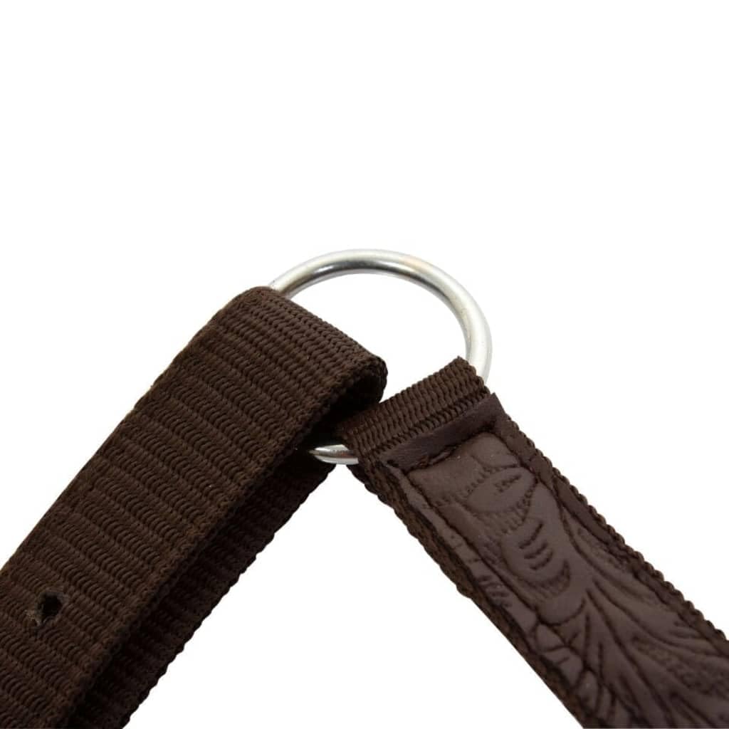 Juego de sillín Western de piel auténtica y piel sintética, asiento de pulgadas, con cabestro y pectoral, reforzado en puntos de presión, para jinete, caballo, equitación y terreno