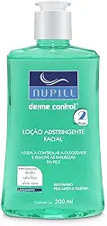 Nupill Loção Adstringente Facial Derme Control 200Ml Verde