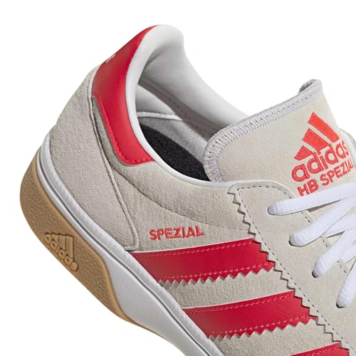 adidas Herren Handball Spezial Shoes, FTWR White/Lucid red/FTWR White, 38 EU – Ansicht 4