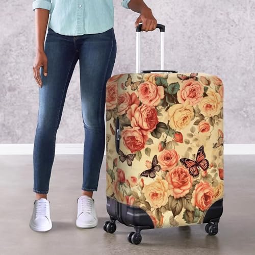 Travel Luggage Cover Spandex Suitcase Protector Washable Personalized Baggage Covers Suitcase Covers for Luggage4