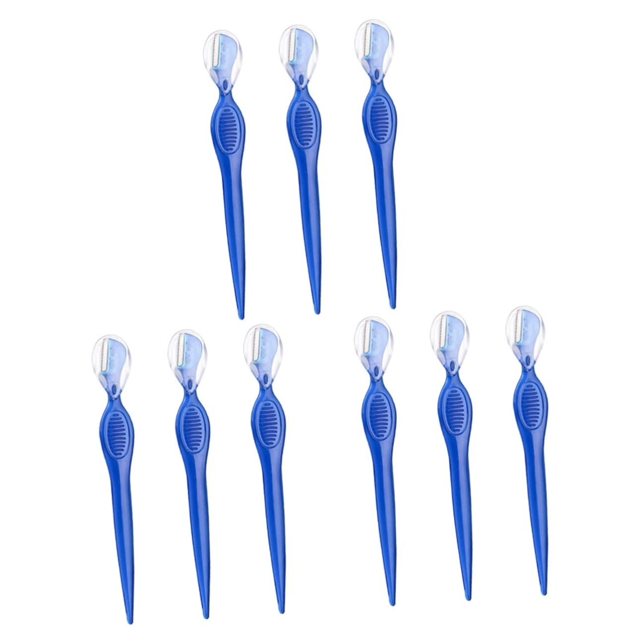 IWOWHERO 3sets Eyebrow Razors Trimmers Beauty Makeup Tools Lightweight Non-Slip for Women Girls Ladies 3pcs*3