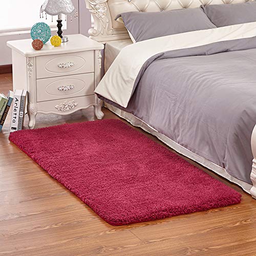 YAOTT Tapis Moelleux et Super Doux pour Chambre à Coucher Chambre d'enfant, Tapis Anti-dérapant Shaggy de Décoration Intérieure, Tapis de Sol Moderne a...