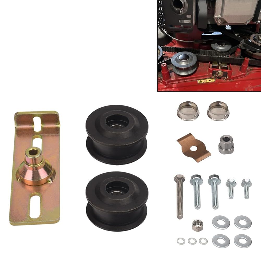 Kit pulegge e folle per Toro Exmark 126-7890 126-5880 131-4506 131-4529 Set di pezzi di ricambio in metallo durevole