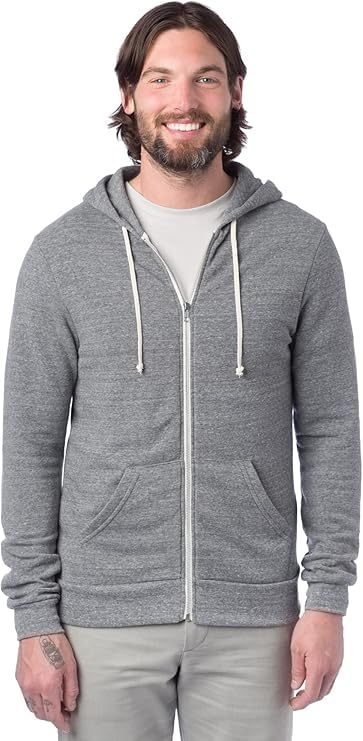 Alternative All Gender Adult's Rocky Eco-Fleece Zip Hoodie2
