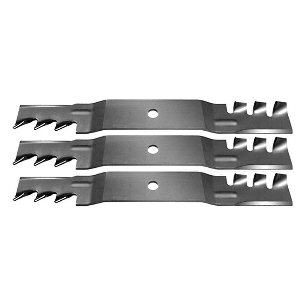 Three (3) New Aftermarket 17 1/2" Mulching Lawn Mower Blades Fits Toro Time Cutter Z Replaces 110-6837-03