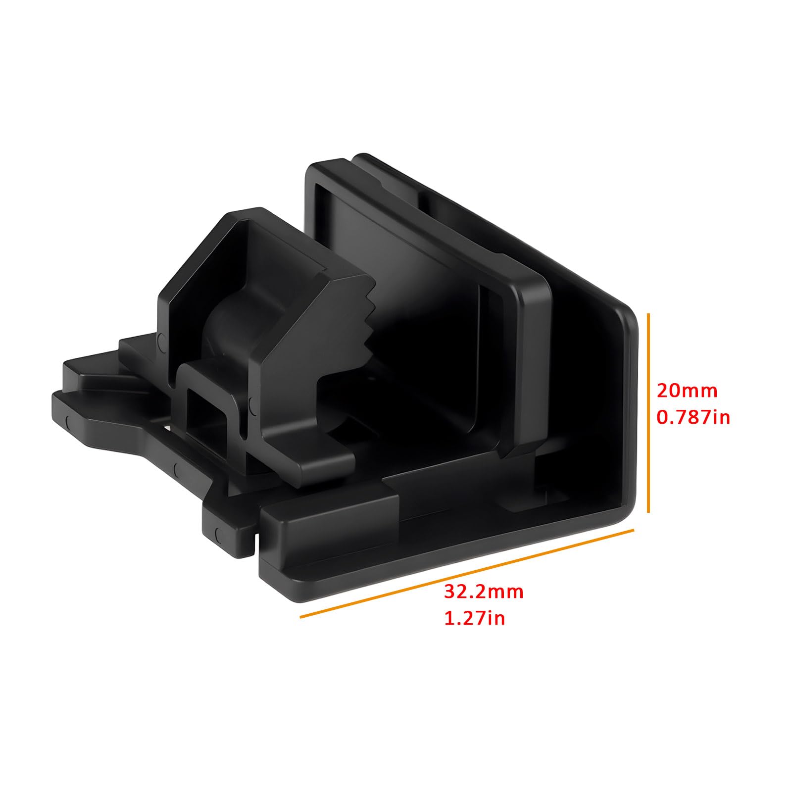 EMSea Lot de 10 Clips de Fixation pour Seuil de Porte (51711938940) Compatible avec BMW E30 E32 Et E34 Protections Latérales