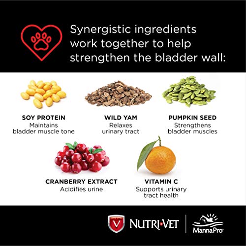 Nutri-Vet Bladder Control Supplement for Dogs | Reduce Dog Urinary Incontinence | 90 Chewable Tablets - Image 5