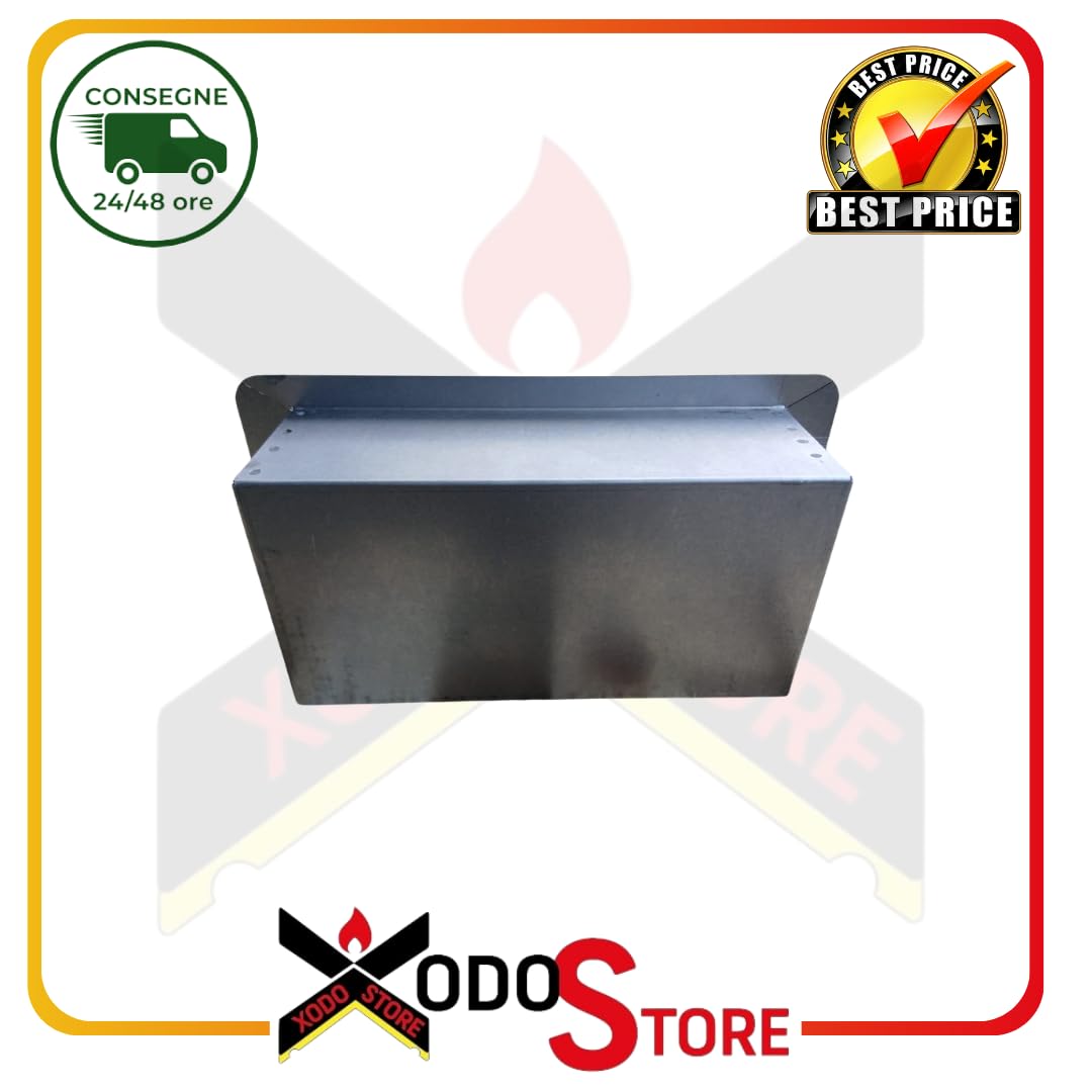 Cassetto Cenere 30×16 cm COMPATIBILE PALAZZETTI Cod. 165120010 in acciaio zincato 157x296x79 mm Per Stufe e Termocamini Ecomonoblocco, Monoblocco, Termopalex e Royal
